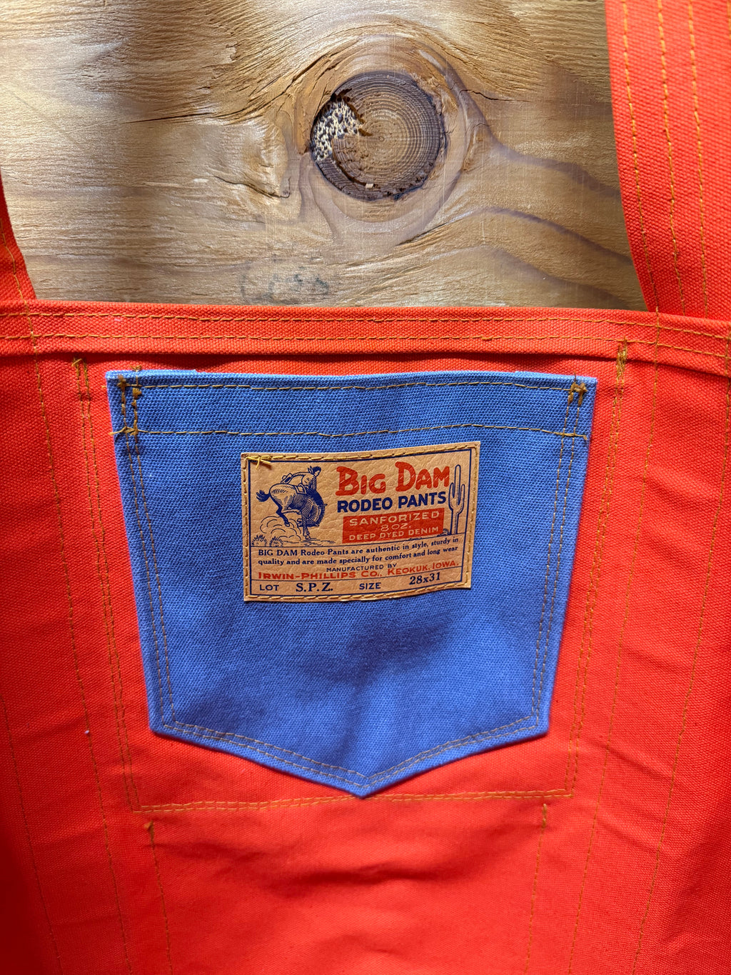 BYRD HANDMADE x Big Damn Rodeo Pants Tote